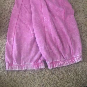 VS Pink Acid Washed Campus Sweatpants